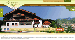 Desktop Screenshot of gummererhof.it